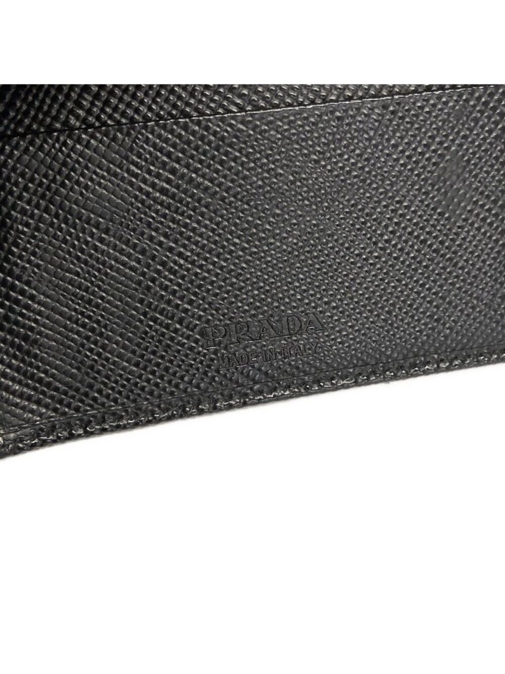 Prada Bifold Wallet Black Leather - Picture 5 of 6